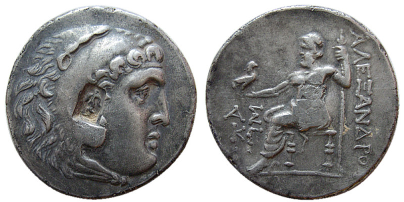 KINGS of MACEDON. Alexander III. 336-323 BC. AR Tetradrachm (16.30 gm; 30 mm). A...