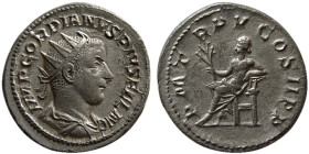 ROMAN EMPIRE. Gordian III. 238-244 AD. AR Antoninianus.