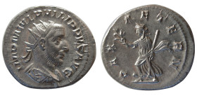 ROMAN EMPIRE. Philip I. 244-249 AD. AR Antoninianus.