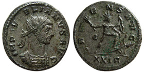 ROMAN EMPIRE. Aurelian. 270-275 AD. Silvered Antoninianus.