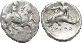 CALABRIA. Tarentum. Nomos (Circa 380-340 BC).