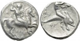 CALABRIA. Tarentum. Nomos (Circa 340-332 BC).