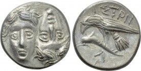 MOESIA. Istros. Drachm (Circa 340/30-313 BC). Contemporary imitation.