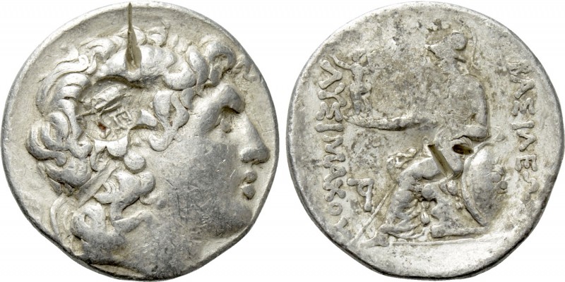 KINGS OF THRACE (Macedonian). Lysimachos (305-281 BC). Tetradrachm. Uncertain mi...