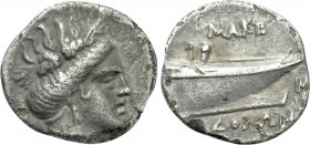 MACEDON. "The Macedonians." Struck under Philip V or Perseus (Circa 187-168 BC). Tetrobol. Amphipolis.