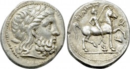 KINGS OF MACEDON. Philip II (359-336 BC). Tetradrachm. Amphipolis.