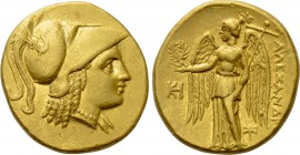 KINGS OF MACEDON. Alexander III 'the Great' (336-323 BC). GOLD Stater. Miletos.