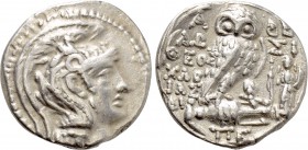 ATTICA. Athens. Tetradrachm (99/8 BC). New Style Coinage. Dositheos, Charias and Dion-, magistrates.