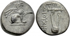 IONIA. Teos. Diobol (Circa 320-294 BC). Dioches, magistrate.