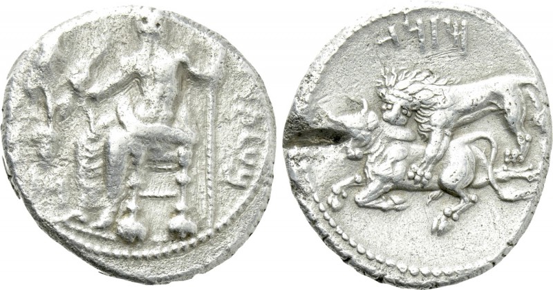 CILICIA. Tarsos. Mazaios (Satrap of Cilicia, 361/0-334 BC). Stater. 

Obv: Baa...