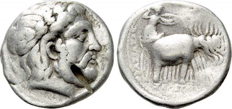 SELEUKID KINGDOM. Seleukos I Nikator (312-281 BC). Tetradrachm. Seleukeia on the...