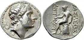 SELEUKID KINGDOM. Antiochos III 'the Great' (223-187 BC). Tetradrachm. Uncertain mint 57 in inland Asia Minor.