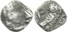 PHILISTIA (PALESTINE). Uncertain. Hemiobol. (Mid 4th century-333 BC). Imitating Athens.