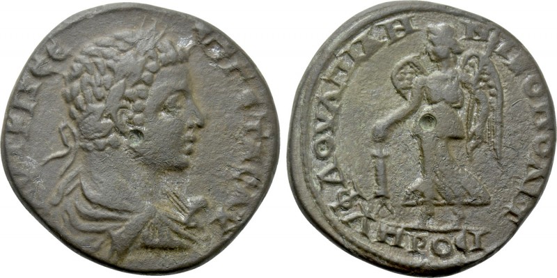 MOESIA INFERIOR. Nicopolis ad Istrum. Geta (209-211). Ae. Flavius Ulpianus, lega...
