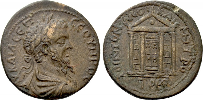 PONTUS. Neocaesarea. Septimius Severus (193-211). Ae. Dated CY 146 (209/10).

...