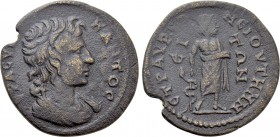 AEOLIS. Temnus. Pseudo-autonomous (2nd-3rd centuries). Ae. Uncertain magistrate.