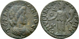 IONIA. Smyrna. Pseudo-autonomous. Time of Valerian I (253-260). Ae. M. Aurelius Philetus Hippicus, strategos.