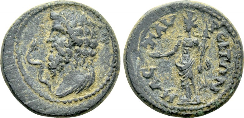 LYDIA. Mastaura. Pseudo-autonomous (2nd-3rd centuries). Ae. 

Obv: Draped bust...