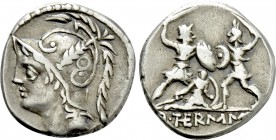 Q. THERMUS M.F. Denarius (103 BC). Rome.