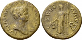 JULIA TITI (Augusta, 79-90/1). Dupondius. Rome.