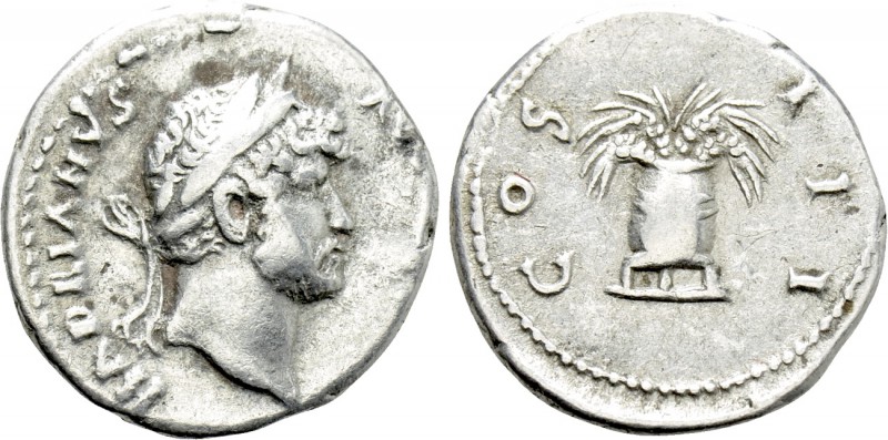 HADRIAN (117-138). Denarius. Uncertain mint in the East. 

Obv: HADRIANVS AVG[...