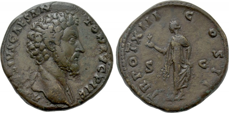 MARCUS AURELIUS (Caesar, 139-161). Sestertius. Rome. 

Obv: AVRELIVS CAES ANTO...