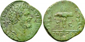 SEPTIMIUS SEVERUS (193-211). Sestertius.Rome. Legionary issue.