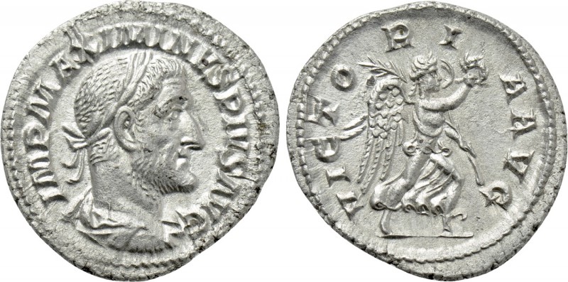 MAXIMINUS THRAX (235-238). Denarius. Rome. 

Obv: IMP MAXIMIANVS PIVS AVG. 
L...