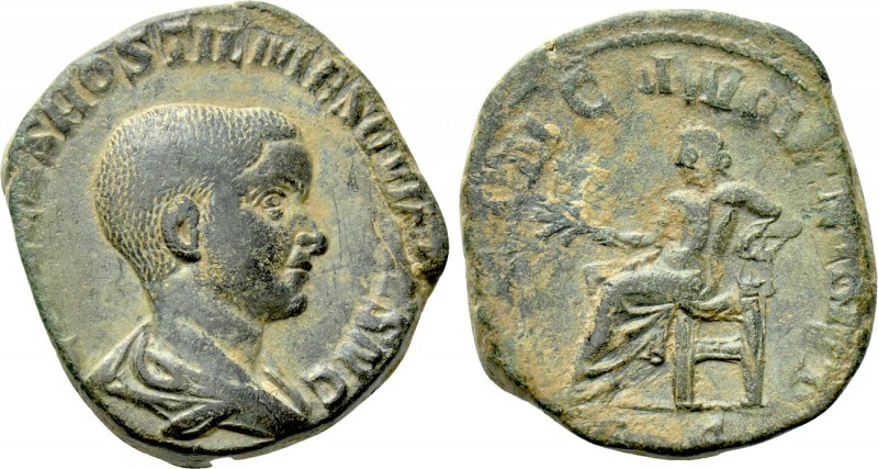 HOSTILIAN (Caesar, 250-251). Sestertius. Rome. 

Obv: C VALENS HOSTIL MES QVIN...