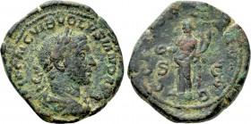 VOLUSIAN (251-253). Sestertius. Rome.