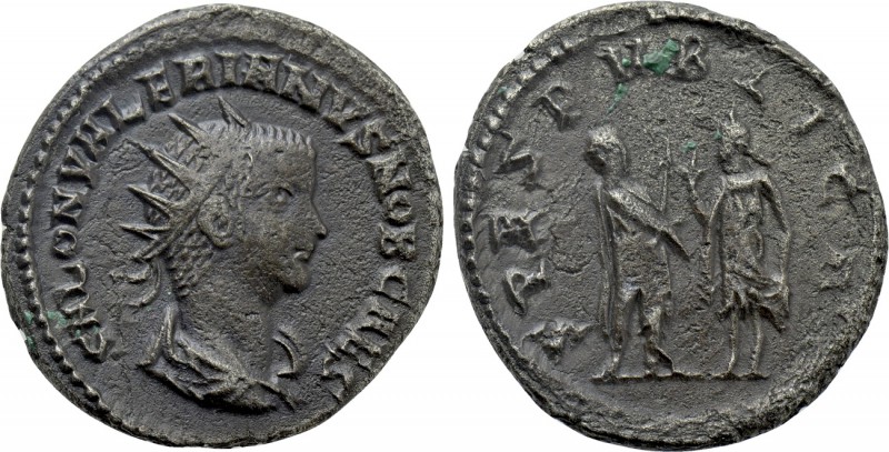 SALONINUS (Caesar, 258-260). Antoninianus. Samosata. 

Obv: SALON VALERIANVS N...