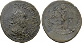 POSTUMUS (260-269). Double Sestertius. Irregular mint.