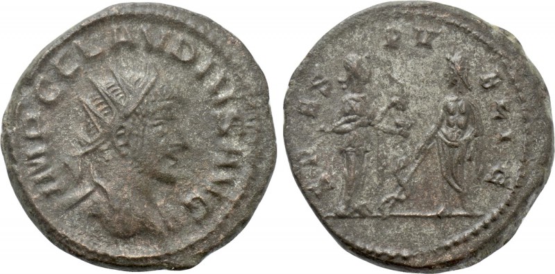CLAUDIUS II GOTHICUS (268-270). Antoninianus. Antioch. 

Obv: IMP C CLAVDIVS A...