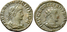 AURELIAN with VABALATHUS (270-275). Antoninianus. Antioch.