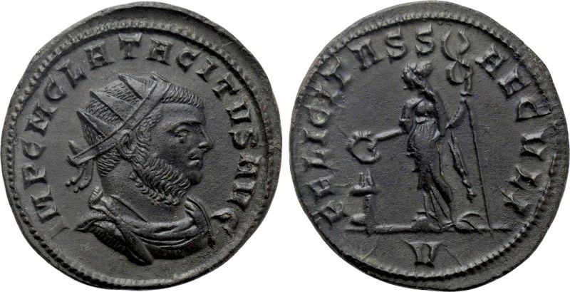 TACITUS (275-276). Antoninianus. Siscia. 

Obv: IMP C M CL TACUTVS AVG. 
Radi...