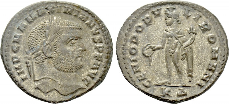 MAXIMIANUS HERCULIUS (First reign, 286-305). Follis. Cyzicus. 

Obv: IMP C M A...