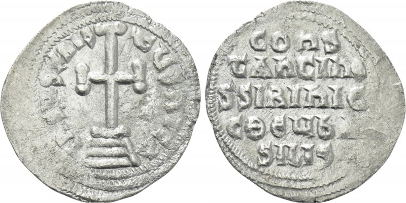 CONSTANTINE VI & IRENE (780-797). Miliaresion. Constantinople. 

Obv: IҺSЧS XR...