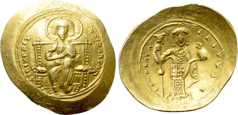 CONSTANTINE X DUCAS (1059-1067). GOLD Histamenon Nomisma. Constantinople. 

Ob...