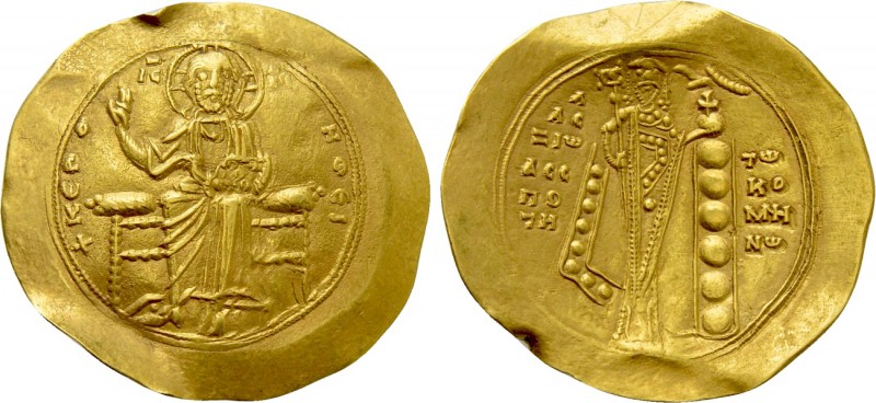 ALEXIUS I COMNENUS (1081-1118). GOLD Hyperpyron. Constantinople. 

Obv: + KЄ R...