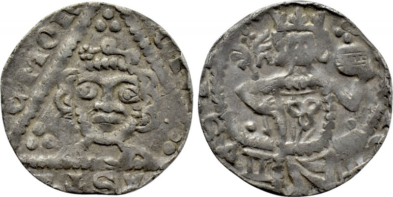 GERMANY. Dortmund. Ludwig IV (1314-1347). Pfennig. 

Obv: Crowned head facing;...