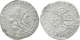 GERMANY. Saxe-Meissen. Balthasar (1349-1406). Groschen. Freiberg.
