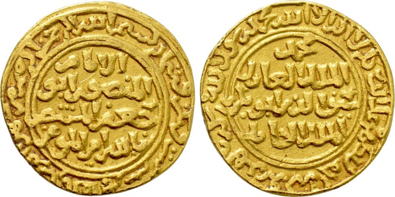 ISLAMIC. Ayyubids. Egypt. al-Kamil I Muhammad (AH 615-635 / 1218-1238 AD). GOLD ...