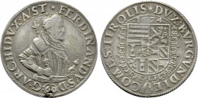 HOLY ROMAN EMPIRE. Ferdinand (Archduke, 1564-1595). Guldentaler zu 60 Kreuzer (1574). Hall.