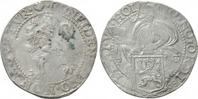 NETHERLANDS. Utrecht. Lion Dollar or Leeuwendaalder (1598).