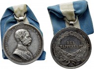 AUSTRIA. Franz Josef I (1848-1916). Silver Medal. "Der Tapferkeit" (For Bravery). Type IV (issued 1914-1916). By Tautenhayn.