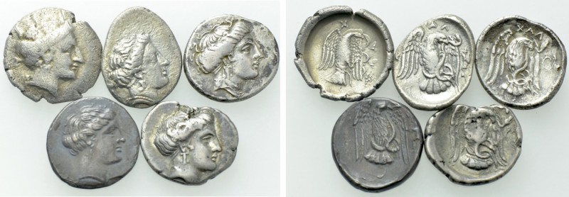 5 Drachms of Chalkis; ex BCD Collection. 

Obv: .
Rev: .

. 

Condition: ...