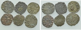 6 Medieval Coins of Sicily.