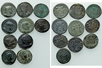 10 Coins of Constantine the Great.
