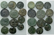 12 Ancient Coins; Mostly Roman Provincials.