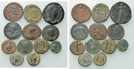 12 Late Roman Coins.